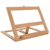 U.S. Art Supply Large Wooden Bookrack Easel & Cookbook Holder