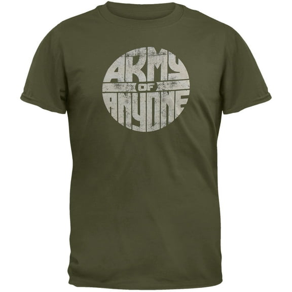 Army Of Anyone Men's Discharge Logo Short Sleeve T Shirt