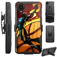 thumbnail image 1 of Compatible with TCL 30 Z Hybrid Luxguard Holster Phone Case Cover (Basketball Jump), 1 of 1
