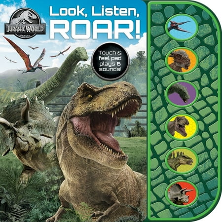 Jurassic World: Look, Listen, Roar! Sound Book (Board book)
