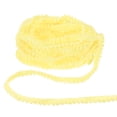 thumbnail image 1 of Uxcell 3-Pack Pom Pom Ball Fringe Trim, 10 Yards 5mm Mini Pom Pom Trim Ribbon para Decoración del Hogar/Manualidades de Bricolaje, Amarillo Claro, 1 of 1