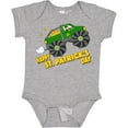thumbnail image 3 of Inktastic Happy St. Patrick's Day monster truck with leprechaun Boys or Girls Baby Bodysuit, 3 of 5