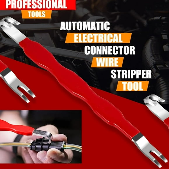 1 Pce Connecteur de Borne Électrique Automobile Outil de Démontage, Connecteur de Fil Automobile Outil de Retrait, Embouts Précis pour un Retrait en Toute Sécurité, Connecteur de Borne Électrique Automobile Séparateur de Retrait