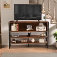 thumbnail image 4 of Credenza para Sala, Mesa Consola Recibidor de Almacenamiento de 3 Niveles, Mueble Recibidor Entrada Casa Larga y Estrecha para Sofá, Las Dimensiones de la Mesa Mueble para TV y Credenzas Modernas, 4 of 20