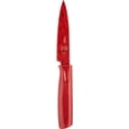 thumbnail image 4 of Mercer Culinary 4" Non-Stick Paring Knife, Bulk, Red, 4 of 4