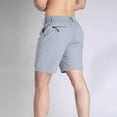 thumbnail image 7 of Hurxie Mens Stretch Golf Shorts with Pockets 7 Inch Inseam Lightweight Dress for Hiking Work Casual Gray,M, 7 of 7