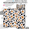 thumbnail image 5 of White and Orange Of Leopard Print Toddler Nap Mats for Kids Preschool,Sleeping Mat Bag or Kids,Toddler Sleeping Bag,Toddler Nap Mat or Daycare, 5 of 6