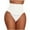 White, variant on Tummy Control Shapewear Panties for Women High Waisted Seamless Thongs Floral Body Shaper Slimming Shapewear Underwear Girdle Panty