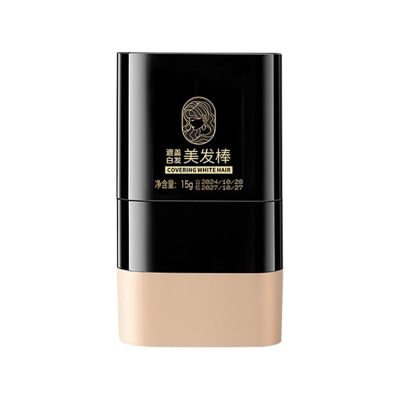 LEHOZIHEQ Hair Color Stick, Waterproof and Sweat-Proof Hair Dye Stick, Portable Color Touch-Up With Comb, Waterproof and Sweat-Proof Hair Dye Comb, Quick Touch-Ups