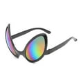 thumbnail image 1 of Personality Funny Concave Shape Glasses Alien Sunglasses Party Prop, 1 of 1