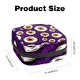thumbnail image 2 of 1Pc Cute Period Bag Menstrual Cup Pouch, Large Storage Bag Sanitary Purse for Sanitary Napkin Pads, Halloween Eyeballs Pattern Pads Organizer for Girls Women, 2 of 6