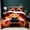 Color3, variant on 3pcs Bedding Set Twin Demon Anime Slayer Duvet Cover Set All Season Soft Lightweight Comforter Quilt Cover with Pillow Sham