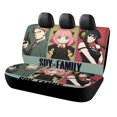 thumbnail image 1 of Spy × Family-theme Car Rear Seat Covers Back Elastic Flexible Car Seat Covers Decorative Fits Most Cars 120x59x76cm, 1 of 6