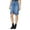 Blue, variant on Sanctuary Clothing Womens Slit Denim Skirt, Blue, 29