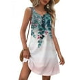 thumbnail image 6 of Enjoytime Summer Dresses for Women 2026 Floral Printed V-Neck Sleeveless Mini Dress Casual Elegant Wedding Guest Dress, 6 of 6