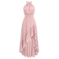 thumbnail image 6 of Kezqiaxn Maxi Dresses for Women Summer Ruffle Sleeveless Vacation Dress Flowy Women 's Sundresses Fashion Clothing, 6 of 8