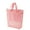 Pink, variant on Mesh Beach Bag, Portable Travel Organizer for Gym Swim Bathroom, Cosmetic Tote for Beach Pool and Locker Storage