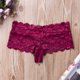thumbnail image 1 of Calzoncillos de encaje sexy para mujer VISgogo, calzoncillos suaves de cintura baja, tanga triangular sin costuras en la entrepierna VISgogo moda, 1 of 7