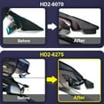 thumbnail image 3 of Fitcamx 4K Dash Cam Suitable for Ford Explorer 2011-2023 with Auto Dimming/Rain Sensor (HD2-6275), Integrated OEM Look, UHD 2160P Video, Built-in WiFi, Loop Recording, G-Sensor, Easy to Use, 64GB, 3 of 6