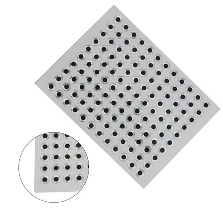 Taituoti 2D Flat Fishing Lure Eyes Tape 4/5/6/8Mm Flat Stick-On Fishing Lure Eyes 6Mm