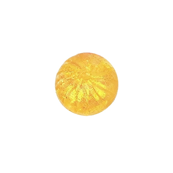 Decorr Dumpling-Shaped Toys Glittering Dumplings, 2" Orange Dumpling Stress Balls, Fingertip Sensory Toys, Squeezeable Dough Balls For Hand Stress Relief.