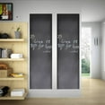 thumbnail image 4 of vidaXL Wall Sticker Blackboard Self Adhesive Chalkboard 2 Rolls with Chalks, 4 of 20