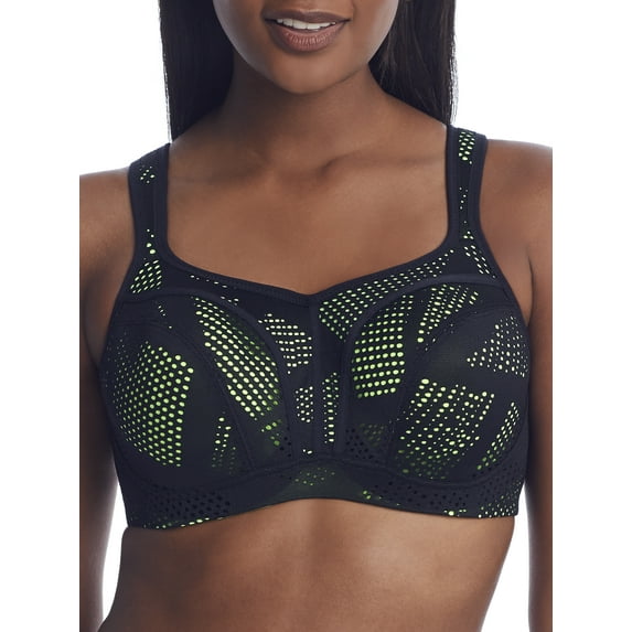Panache Womens Ultimate High Impact Underwire Sports Bra Style-5021BLKCORAL