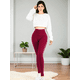 thumbnail image 2 of LEGGING DE DAMA TEXTURIZADO UNITALLA STRETCH MALLAS DEPORTIVAS MALLONES DE MUJER, 2 of 5