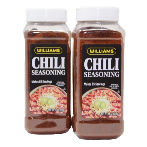 Williams Chili Seasoning Mix DMF15 18 oz 2 pack