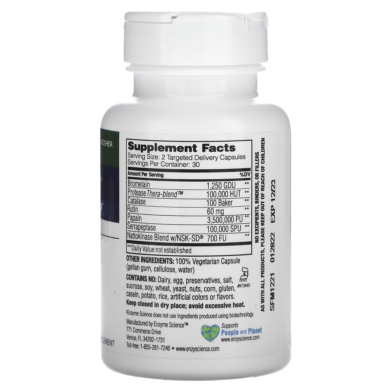 MyoMend with Rutin, 60 Capsules, Enzyme Science