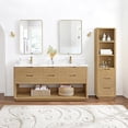 thumbnail image 4 of Miseno MV-HARB72-WA-GW Harbin 72" Free Standing Double Basin Vanity Set - Washed Ash Grey, 4 of 7