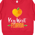 thumbnail image 3 of Inktastic Key West Florida Orange in Heart Toddler Sweatshirt, 3 of 4