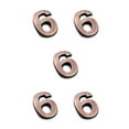 thumbnail image 3 of Inteprter Números de casa, marcas numéricas resistentes, marca de puerta, accesorios de marcado de puerta para el hogar, Hotel, apartamento, Type2 NO2, 3 of 6