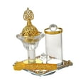 thumbnail image 3 of Dualoai Arabian Incense Burner Compact Fashion Censer Burner for Shelf Tea Room Yoga, 3 of 9