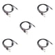 thumbnail image 1 of Cable de audio Methold Dual RCA Giratorio 1M 5piezas, 1 of 4