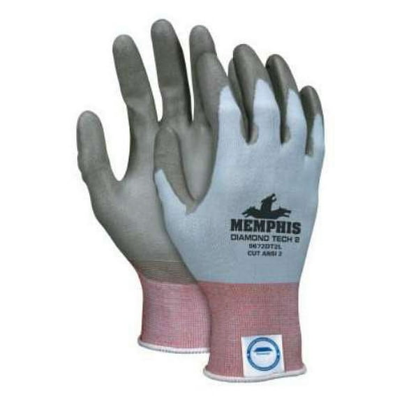 Mcr Safety Cut-Resistant Gloves,S/7,PR 9672DT2S