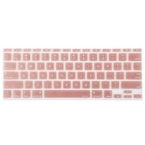 Mosiso AIR 11-inch Ultra Thin Keyboard Cover Silicone Keyboard Film Protector for Apple MacBook Air 11"(Model A1465 & A1370),Rose Gold