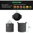 thumbnail image 4 of 3/5/10 Gallon Long Bag Heavy Duty Thickened Non-woven Flowerpot with Durable Handle, 4 of 8