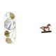 thumbnail image 1 of Espejo de pared,Espejo decorativo nórdico para colgar en la pared,Figura de caballo,Figura coleccionable de caballo en miniatura,Adorno de caballo de resina,estatua de animal,decoración para, 1 of 8