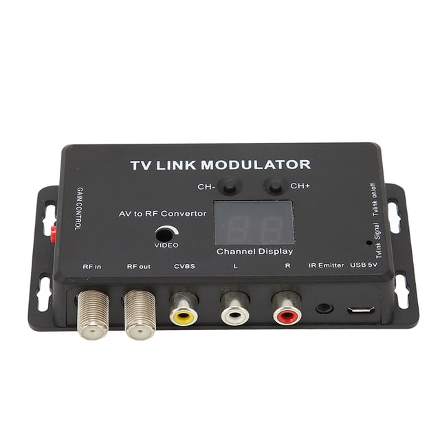 Modulador de RF Bling Bling TM70RG Convertidor electrónico UHF doméstico Mini A Modulador Vto RFUHF