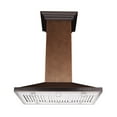 thumbnail image 5 of ZLINE 36 in. Designer Series Hand Hammered Copper Island Mount Range Hood (8GL2Hi-36), 5 of 6
