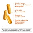 thumbnail image 2 of Qunol Turmeric Curcumin with Black Pepper, 2250mg Turmeric Extract with 95% Curcuminoids, 150ct, 2 of 11