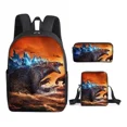 thumbnail image 1 of King Kong Backpack Three-Piece Set, 1 of 5