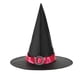 thumbnail image 1 of Sombreros de Halloween, sombrero de encaje de bruja, sombrero ancho acorralado para fiesta de festival, sombrero de poliéster para mujer, 1 of 2