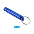 thumbnail image 3 of Uxcell Safety Whistle, Aluminum Outdoor Survival Whistle for Camping, Blue 5 Pack, 3 of 5