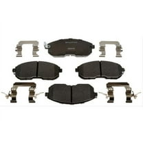 Front Brake Pad Set - Compatible with 2007 - 2012 Nissan Versa 1.8L 4-Cylinder 2008 2009 2010 2011