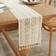 thumbnail image 1 of Camino de Mesa Boho, 24x180 Boho Deco, Camino de Mesa Beige con Borlas, para Deco Boho, Boda, Despedida de Soltera, Decoración de Mesa de Comedor, 1 of 5