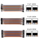 thumbnail image 1 of 3 uds. Cable Dupont de 10/20/30 CM Cable arcoíris DuPont multicolor de 40 pines (20 cm), 1 of 3
