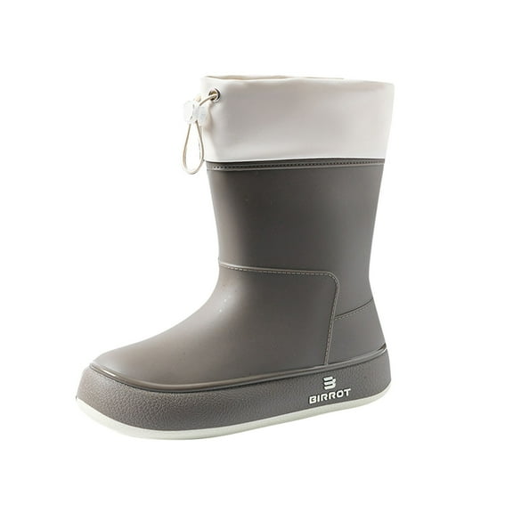 Rain Boots Women Waterproof Rubber Garden Boots,Ankle Rain Boots Lightweight Comfortable Durable Muck Boots For Rainy Day, Water Accumulation Rain Boots Women