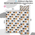 thumbnail image 5 of Halloween Pumpkins Ghosts and Bats Toddler Nap Mats for Kids Preschool,60"x20" Sleeping Mat Bag or Kids,Toddler Sleeping Bag,Toddler Nap Mat or Daycare, 5 of 6